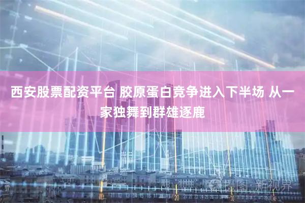 西安股票配资平台 胶原蛋白竞争进入下半场 从一家独舞到群雄逐鹿